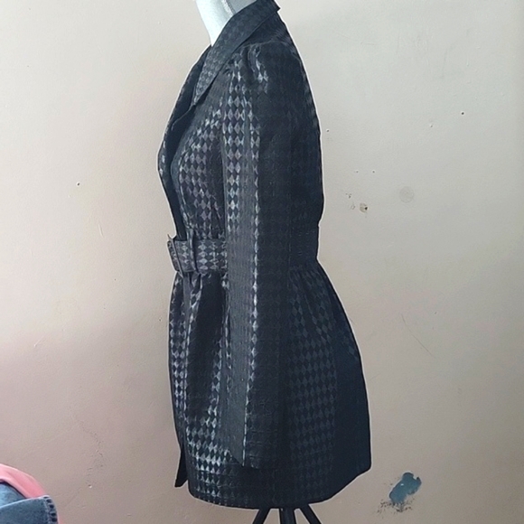 Candie's Brand Black Coat, Size: L - Picture 6 of 8